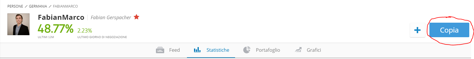 copy trading etoro passo 1